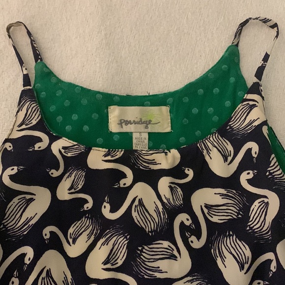 Porridge tank top by Anthropologie - size Small (S) - Navy, green, white - Picture 4 of 4